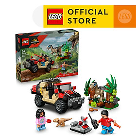 LEGO JURASSIC 76972 Đồ Chơi Lắp Ráp Cuộc Tẩu Thoát Khỏi Raptor (285 chi tiết)