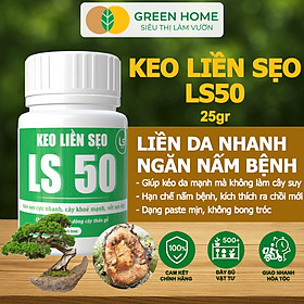 Keo Liền Sẹo LS50 Cho Cây Greenhome, Liền Nhanh Vết Cắt Da Cây, Chiết Cành,  Bonsai, Lan, Kiểng Lá