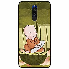 Ốp lưng dành cho Xiaomi Redmi 8 mẫu Chú Tiểu Thư Pháp