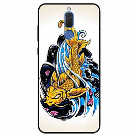 Ốp lưng dành cho Huawei Nova 2i mẫu Chép Vàng Nền Sáng