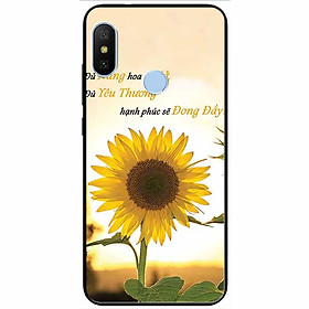 Ốp lưng dành cho Xiaomi Mi 8 mẫu Đủ Nắng Hoa Sẽ Nở