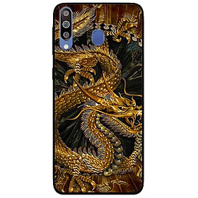 Ốp lưng dành cho Samsung M30 mẫu Rồng Nền Đen