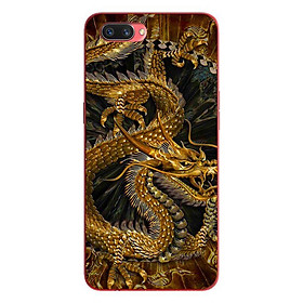 Ốp lưng in cho OPPO A5 mẫu Rồng Nền Đen - Hàng chính hãng