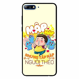 Ốp lưng in cho Huawei Y7/ Y7 Prime 2018  Mẫu Mập Tấp Người Theo Nam