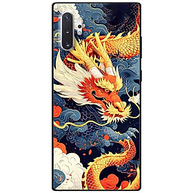 Ốp lưng cho Samsung Note 10 - Note 10 Plus - Note 20 - Note 20 Ultra - Rồng Xanh Cam - Hàng Chính Hãng