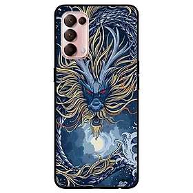 Ốp lưng dành cho Oppo Reno 5 mẫu Rồng Xanh