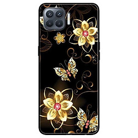 Ốp lưng dành cho Oppo A93 - F17 Pro mẫu Bướm Hoa Vàng