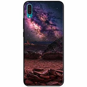 Ốp lưng dành cho Huawei Y7 Pro 2019 mẫu Trời Đất Galaxy
