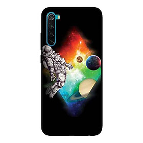 Ốp Lưng in cho Xiaomi Redmi Note 8 Mẫu Ngoài Không Gian - Hàng Chính Hãng