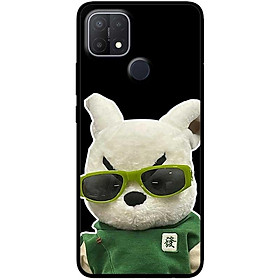 Ốp lưng cho Oppo A15 - A15s - Oppo A35 4G - A17 - A17K - Oppo A57 - A95 5G - Thỏ Kính Xanh - Hàng Chính Hãng