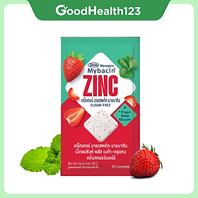 Kẹo Ngậm Mybacin Zinc Plus - Gói 9,4g (10 Viên) - Hàng Nhập Khẩu Thái Lan