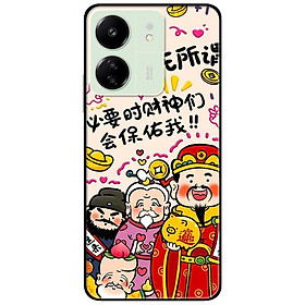 Ốp lưng Redmi 9T - 13C - 13 4G - Redmi Note 13 4G - Note 13 Pro 4G - Note 13 Pro 5G - Ba Ông May Mắn - Hàng Chính Hãng