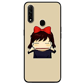 Ốp lưng dành cho Oppo A53 - A93 / F17 Pro - A31 - A8 2019 mẫu Anime Cô Gái Véo Má