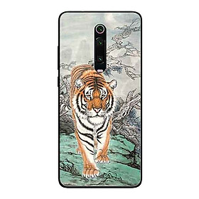 Ốp Lưng in cho Xiaomi Redmi K20 Pro Mẫu Nền Hổ Mẫu 3 - Hàng Chính Hãng
