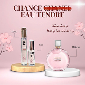 Tinh dầu nước hoa dạng xịt 5ml - 10ml Ch.an.el Chance Eau Tendre (mùi nữ)