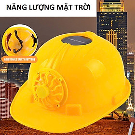 Mũ Lao Động, Mũ Bảo Hộ Có Quạt Làm Mát Năng Lượng Mặt Trời – Loại Tốt, An Toàn Tuyệt Đối