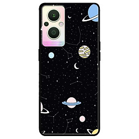 Ốp lưng dành cho Oppo A16K - Oppo A36 / A76 - Oppo Reno 7z 5G mẫu Chòm Sao Vệ Tinh