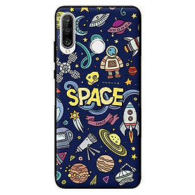 Ốp lưng in cho Huawei P30 Lite Họa Tiết Vũ Trụ - Hàng chính hãng