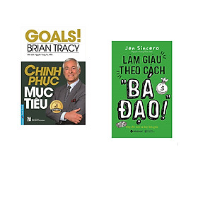 Combo 2 cuốn sách: Chinh Phục Mục Tiêu + Làm giàu theo cách " Bá Đạo"