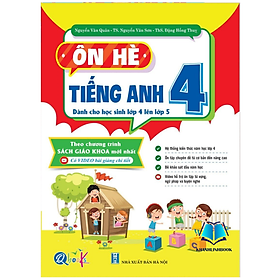 Sách - Ôn hè tiếng anh 4