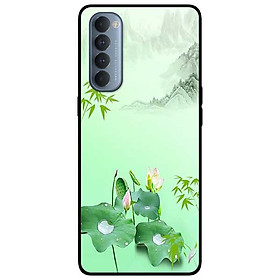 Ốp lưng dành cho Reno 4 Pro mẫu Tranh Sen