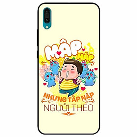 Ốp lưng in cho Huawei Y7 Pro 2019 Mẫu Mập Tấp Người Theo Nam