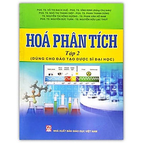 Sách - Hoá phân tích tập 2 dành cho dược sĩ đại học (DN)