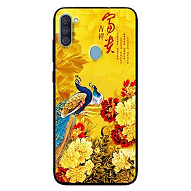 Ốp lưng dành cho Samsung A11 mẫu Công Và Hoa