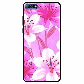 Ốp lưng dành cho Huawei Y7 Prime 2018 mẫu Hoa Ly Hồng