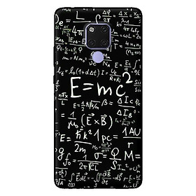 Ốp lưng in cho Huawei Mate 20 mẫu Toán Học - Hàng chính hãng