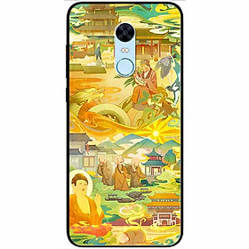 Ốp lưng dành cho Xiaomi Redmi Note 5 ( Redmi 5 Plus ) mẫu Phật Và 3 Chú Tiểu