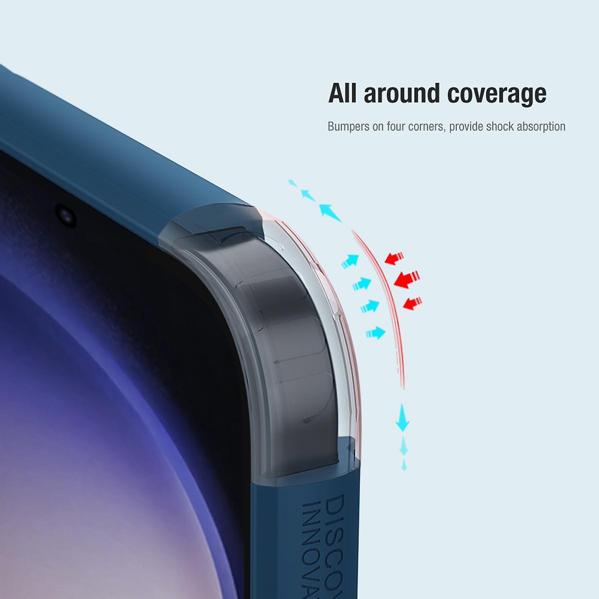 Ốp lưng Galaxy S24 Nillkin Frosted Shield - hàng chính hãng