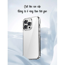 Ốp lưng cứng viền dẻo trong phong cách mới cho iPhone 12 / 13 / 14 / 12 Pro / 12 Pro Max / 13 Pro / 13 Pro Max / 13 Mini / 14 / 14 Pro / 14 Pro Max / 15 Plus/ 15 Pro/ 15 Pro Max / 16 /16 Plus/ 16 Pro / 16 Pro Max - Hàng chính hãng