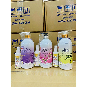 Đồ dùng nhà tắm - sữa tắm 1000ml hương nước hoa cao cấp kèm chai xả vải khô 100ml , làm sạch cơ thể  giúp nuôi dưỡng và bảo vệ làn da , hương thơm quyến rũ tạo cảm giác sảng khoái