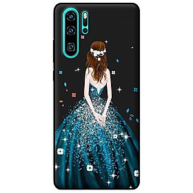 Ốp in cho Huawei P30 Pro Cô Gái Váy Xanh - Hàng chính hãng