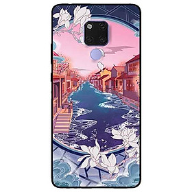 Ốp lưng in cho Huawei Mate 20 Mẫu Khung Cảnh