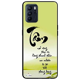 Ốp lưng dành cho Oppo Reno 6 - Reno 6 Z mẫu Tâm