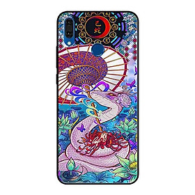 Ốp Lưng in cho Huawei Y9 2019 Mẫu 12 Con Giáp Tỵ - Hàng Chính Hãng