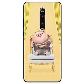 Ốp lưng in cho Xiaomi K20/ K20 Pro/ Mi 9T Mẫu Heo Vua
