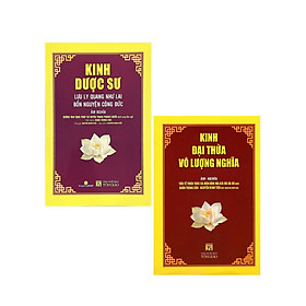 Kinh Dược Sư Lưu Ly Quang + Kinh Đại Thừa Vô Lượng Nghĩa (Bộ 2 Cuốn)