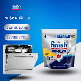 Viên rửa bát Finish Quantum 100 viên 14 in 1