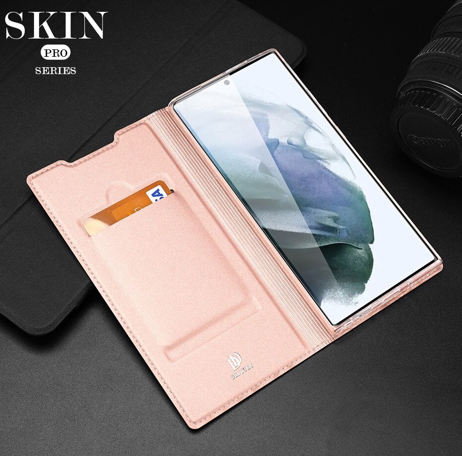 Bao da dành cho SamSung Galaxy S22 Ultra Dux Ducis Skin khung mềm - siêu mỏng - siêu mịn - Hàng chính hãng