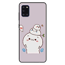 Ốp lưng dành cho Samsung A31 mẫu Ba Bé Bánh Bao