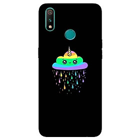 Ốp Lưng in cho Realme 3 Pro Mẫu Mây Kỳ Lân - Hàng Chính Hãng