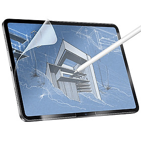 Dán Paper-Like (Matte Film) cho iPad Pro 11 inch M4/Pro 13inch M4 2024/ Air 6 11 M2/ Air 6 13inch M2 2024 Gucase dành cho viết vẽ - Hàng Nhập Khẩu