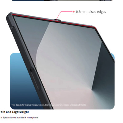 Ốp lưng cho SamSung Galaxy Z Fold 7 / Z Fold 6 hiệu XUNDD cao cấp chống sốc mặt lưng trong - Hàng chính hãng