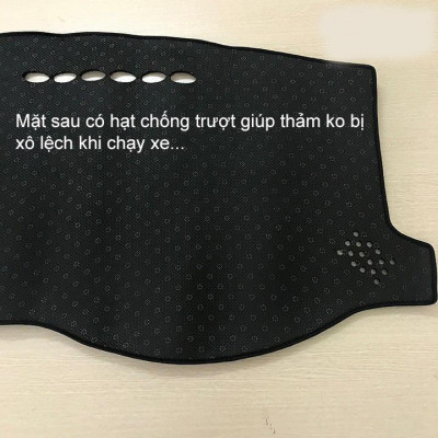 Thảm Taplo Lông Cừu Xe Accent 2018 2019 2020 cao cấp có chống trượt