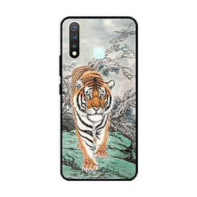 Ốp Lưng in cho Vivo Vivo Y19 /U3 /Y5s /U20 Mẫu Nền Hổ Mẫu 3 - Hàng Chính Hãng