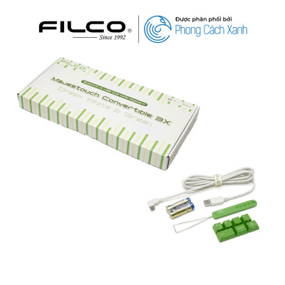 Bàn phím cơ Filco Majestouch Convertible 3X Matcha - Fullsize - Hàng Chính Hãng