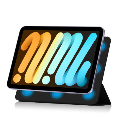 Bao da nam châm cho iPad Mini 7/Mini 6 Zaki Magki Magnetic Slim - Hàng Chính Hãng